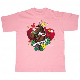T-shirt "I love Horses" -...
