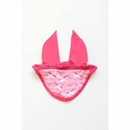 Bonnet licorne fuschia...