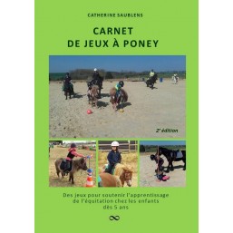 Carnet de jeux à poney -...